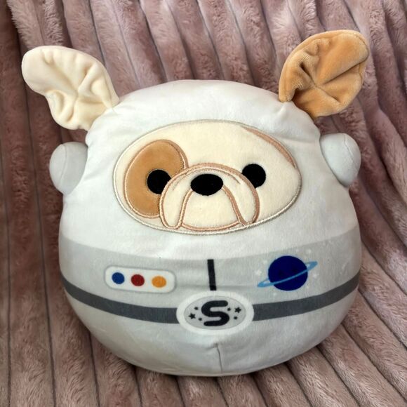 Squishmallows 8" BROCK The Astronaut Bulldog Plush Kelly Toy - Picture 1 of 3